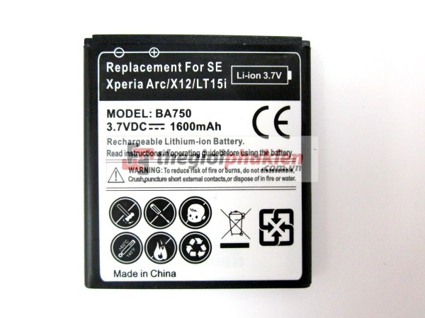 Pin Sonyericsson BA750
